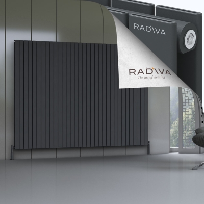 Radiva - Oti Alüminyum Radyatör 1800x2438 Koyu Antrasit