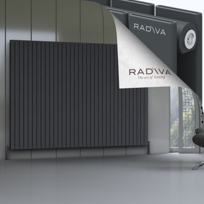 Radiva - Oti Alüminyum Radyatör 1800x2512 Koyu Antrasit