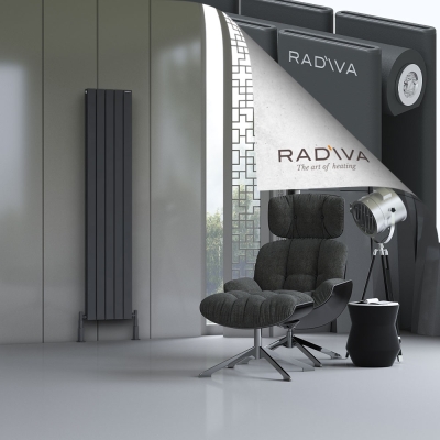 Radiva - Oti Alüminyum Radyatör 1800x366 Koyu Antrasit
