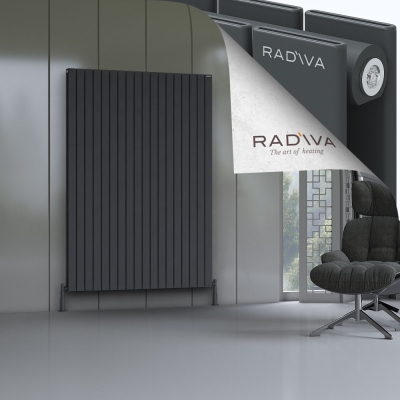 Radiva - Oti Alüminyum Radyatör 1900x1328 Koyu Antrasit (1)