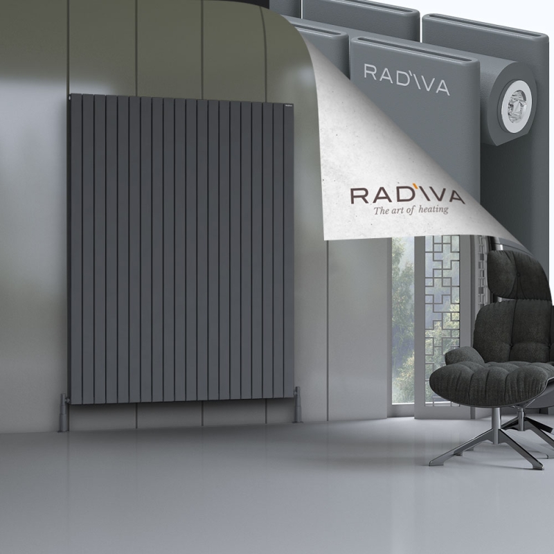 Oti Alüminyum Radyatör 1900x1476 Antrasit - 2OTI19001476B2TS