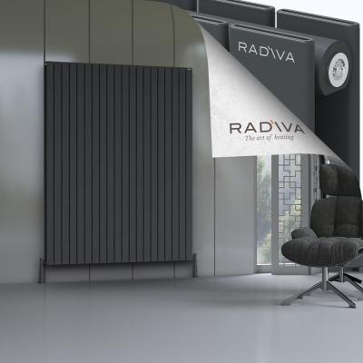 Radiva - Oti Alüminyum Radyatör 1900x1476 Koyu Antrasit (1)