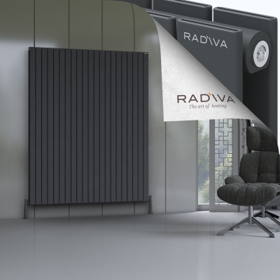 Radiva - Oti Alüminyum Radyatör 1900x1550 Koyu Antrasit
