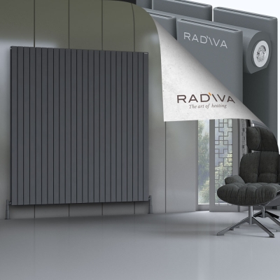 Radiva - Oti Alüminyum Radyatör 1900x1772 Antrasit (1)