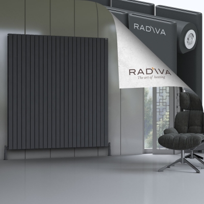 Radiva - Oti Alüminyum Radyatör 1900x1772 Koyu Antrasit (1)