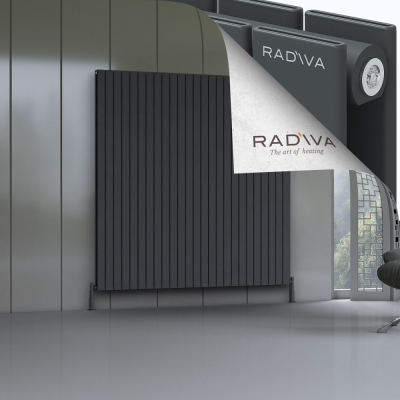 Radiva - Oti Alüminyum Radyatör 1900x1846 Koyu Antrasit (1)