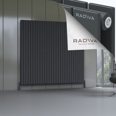 Radiva - Oti Alüminyum Radyatör 1900x2068 Koyu Antrasit