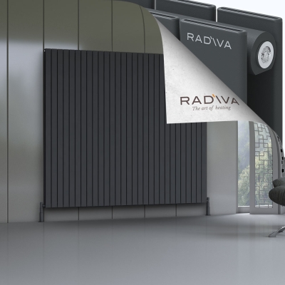 Radiva - Oti Alüminyum Radyatör 1900x2142 Koyu Antrasit