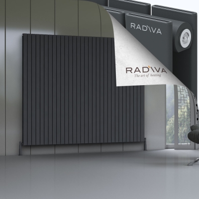 Radiva - Oti Alüminyum Radyatör 1900x2290 Koyu Antrasit (1)