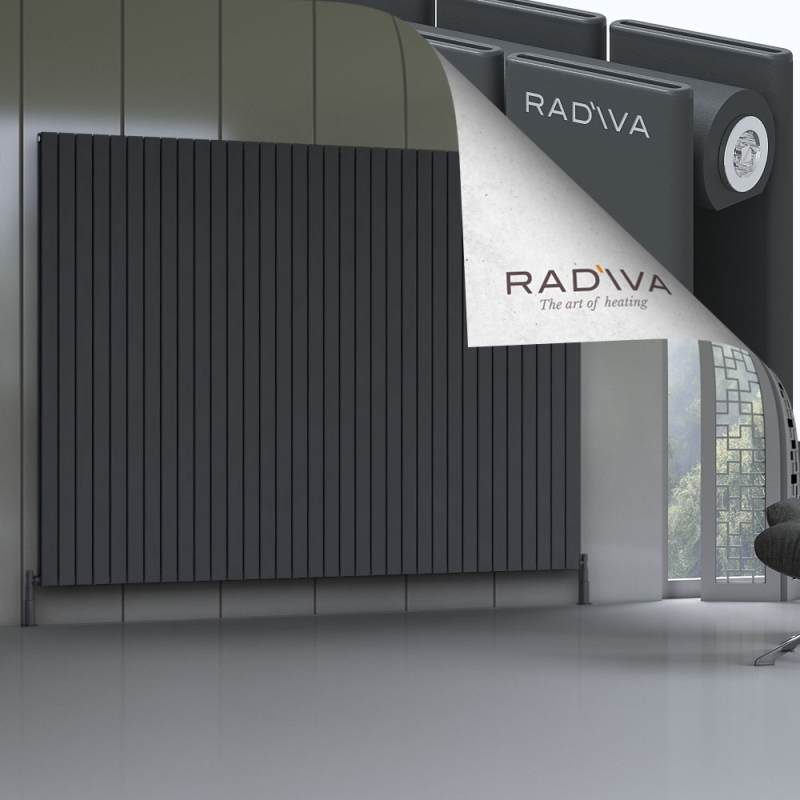 Oti Alüminyum Radyatör 1900x2512 Koyu Antrasit - 2OTI19002512B6TS