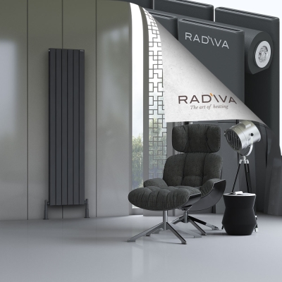 Radiva - Oti Alüminyum Radyatör 1900x440 Koyu Antrasit