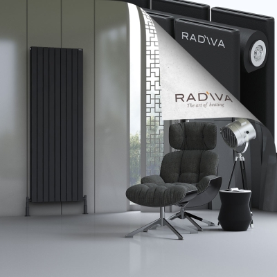 Radiva - Oti Alüminyum Radyatör 1900x662 Siyah