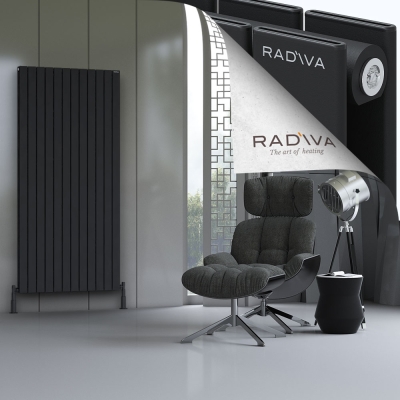 Radiva - Oti Alüminyum Radyatör 1900x884 Siyah (1)