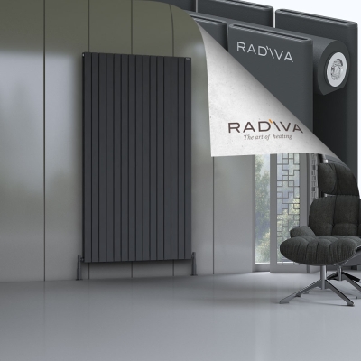 Radiva - Oti Alüminyum Radyatör 2000x1106 Koyu Antrasit (1)