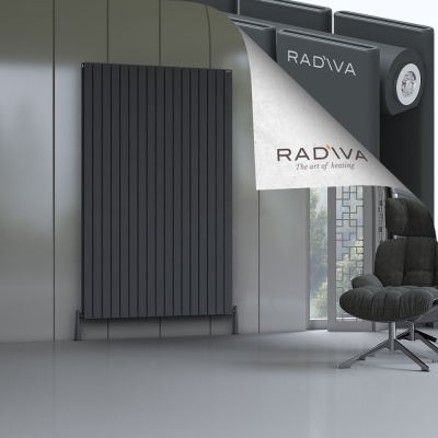 Radiva - Oti Alüminyum Radyatör 2000x1254 Koyu Antrasit