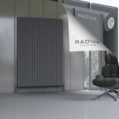 Radiva - Oti Alüminyum Radyatör 2000x1402 Antrasit