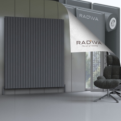 Radiva - Oti Alüminyum Radyatör 2000x1772 Antrasit (1)