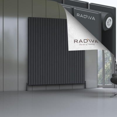 Radiva - Oti Alüminyum Radyatör 2000x1846 Koyu Antrasit