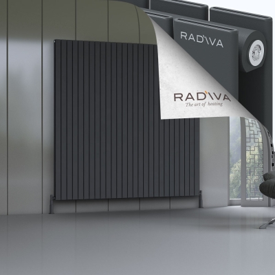 Radiva - Oti Alüminyum Radyatör 2000x1994 Koyu Antrasit