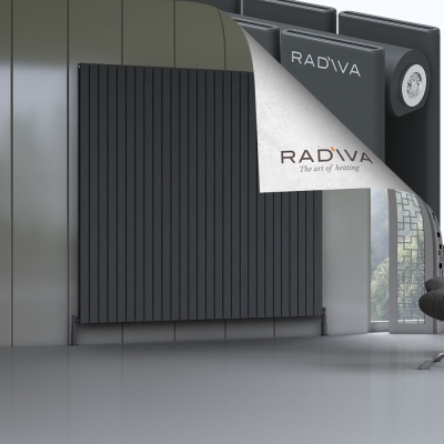 Radiva - Oti Alüminyum Radyatör 2000x2068 Koyu Antrasit