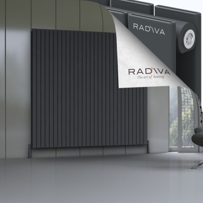 Radiva - Oti Alüminyum Radyatör 2000x2142 Koyu Antrasit