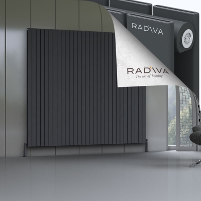 Radiva - Oti Alüminyum Radyatör 2000x2216 Koyu Antrasit (1)