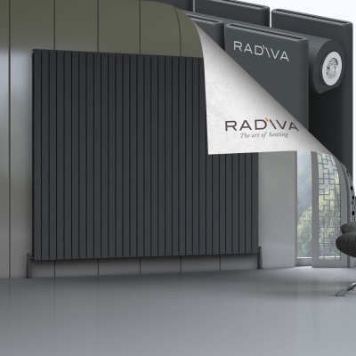 Radiva - Oti Alüminyum Radyatör 2000x2364 Koyu Antrasit (1)
