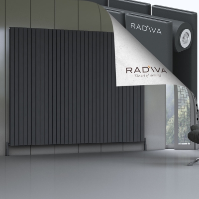 Radiva - Oti Alüminyum Radyatör 2000x2512 Koyu Antrasit