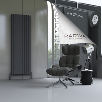 Radiva - Oti Alüminyum Radyatör 2000x662 Koyu Antrasit (1)
