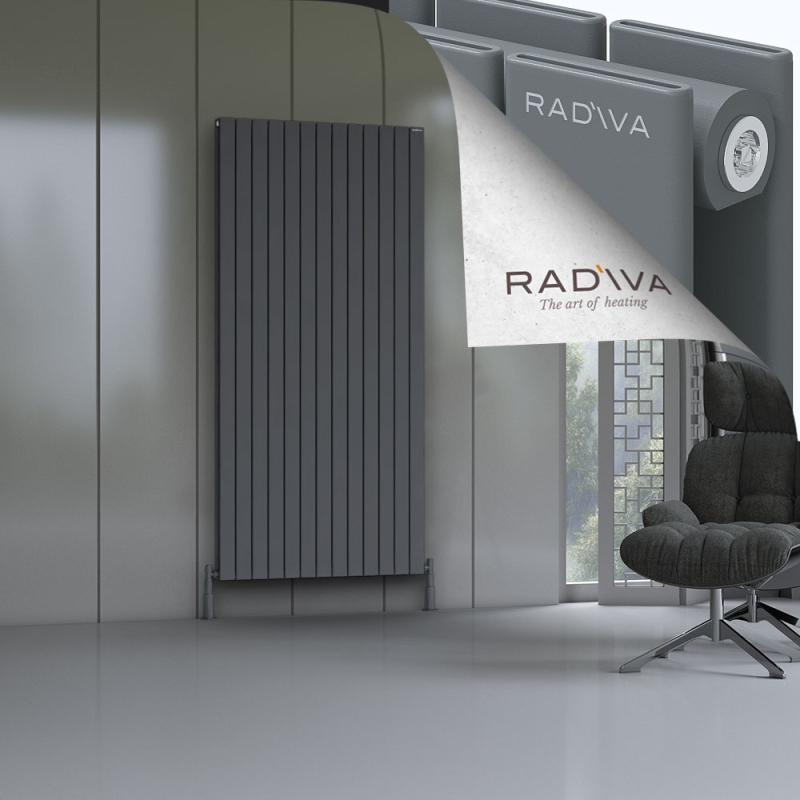 Oti Alüminyum Radyatör 2000x958 Antrasit - 2OTI20000958B2TS