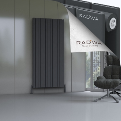 Radiva - Oti Alüminyum Radyatör 2000x958 Koyu Antrasit (1)