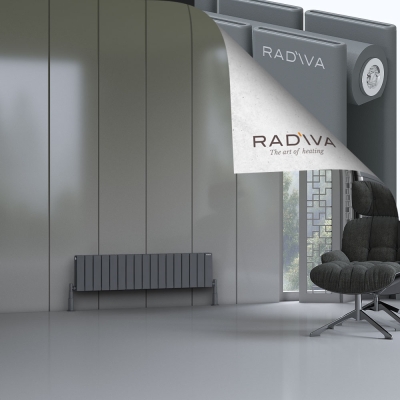 Radiva - Oti Alüminyum Radyatör 300x1254 Antrasit - 300