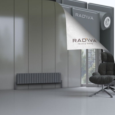 Radiva - Oti Alüminyum Radyatör 300x1402 Antrasit - 300