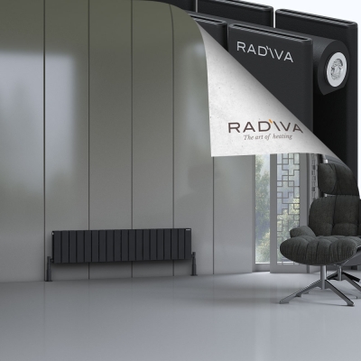 Radiva - Oti Alüminyum Radyatör 300x1402 Siyah
