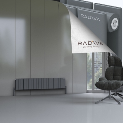 Radiva - Oti Alüminyum Radyatör 300x1476 Antrasit