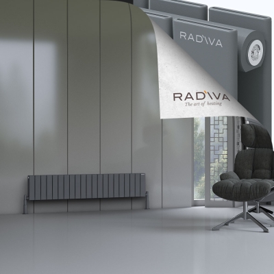 Radiva - Oti Alüminyum Radyatör 300x1550 Antrasit