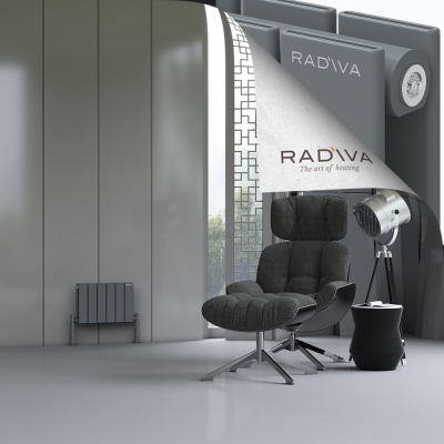 Radiva - Oti Alüminyum Radyatör 300x440 Antrasit