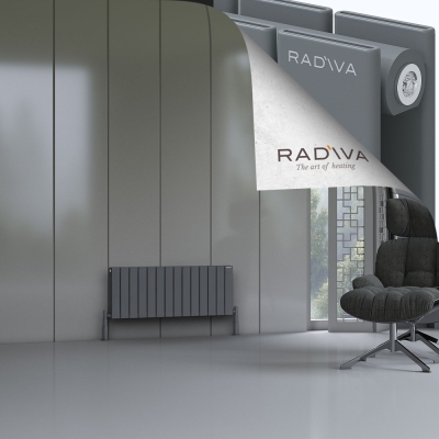 Radiva - Oti Alüminyum Radyatör 400x1032 Antrasit (1)