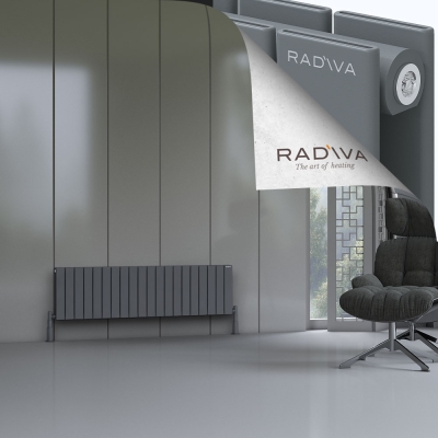 Radiva - Oti Alüminyum Radyatör 400x1476 Antrasit - 300