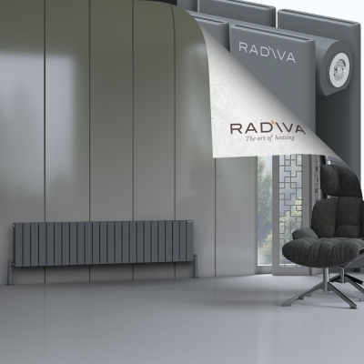 Radiva - Oti Alüminyum Radyatör 400x1772 Antrasit - 300