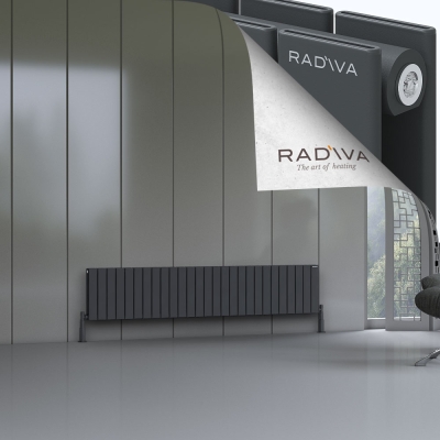 Radiva - Oti Alüminyum Radyatör 400x1994 Koyu Antrasit (1)