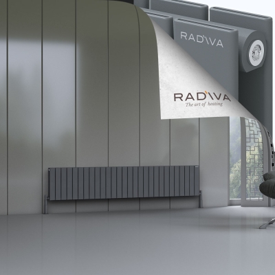 Radiva - Oti Alüminyum Radyatör 400x2068 Antrasit