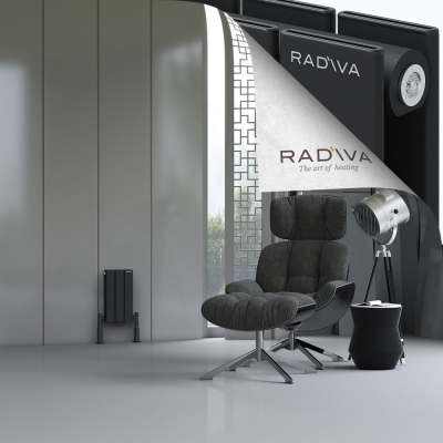 Radiva - Oti Alüminyum Radyatör 400x218 Siyah (1)