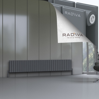 Radiva - Oti Alüminyum Radyatör 400x2364 Antrasit