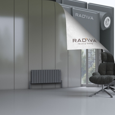 Radiva - Oti Alüminyum Radyatör 400x958 Antrasit (1)