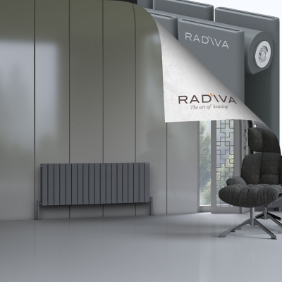 Radiva - Oti Alüminyum Radyatör 500x1402 Antrasit