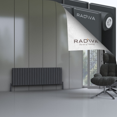 Radiva - Oti Alüminyum Radyatör 500x1550 Koyu Antrasit (1)