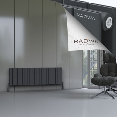 Radiva - Oti Alüminyum Radyatör 500x1624 Koyu Antrasit (1)