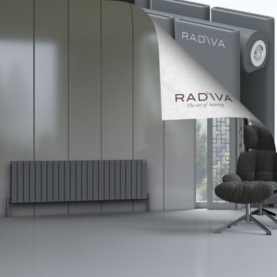 Radiva - Oti Alüminyum Radyatör 500x1772 Antrasit