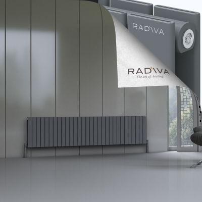 Radiva - Oti Alüminyum Radyatör 500x2216 Antrasit